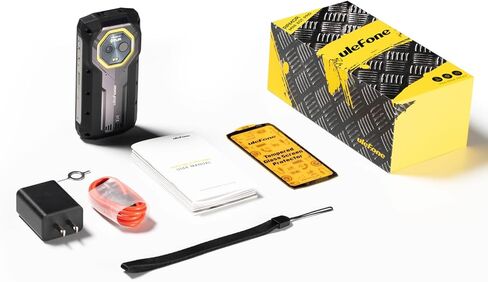 Ulefone Armor Mini 20T Pro 5G هاتف متين مزود بكاميرا حرارية، 4.7 بوصة HD+، أبعاد MTK 6300، ذاكرة وصول عشوائي 16 جيجابايت + ذاكرة وصول عشوائي 256 جيجابايت، شحن لاسلكي 6200 مللي أمبير/ساعة، أندرويد 14، كاميرا 50+32 ميجابكسل، ضوء LED، NFC/GPS/فتح القفل بالوج in Kuwait