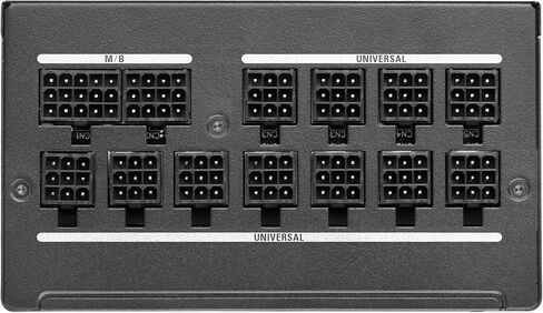Super Flower Leadex VI Platinum PRO 1000W ATX 80 Plus Platinum Certified Power Supply, 10 Years Warranty, Patent Connectors, Full Modular, Ultra-Flexible Flat Ribbon Cables, FDB Fan, SF-1000F14PE in Saudi Arabia
