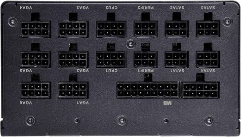 Super Flower Leadex VI Platinum PRO 1000W ATX 80 Plus Platinum Certified Power Supply, 10 Years Warranty, Patent Connectors, Full Modular, Ultra-Flexible Flat Ribbon Cables, FDB Fan, SF-1000F14PE in Saudi Arabia