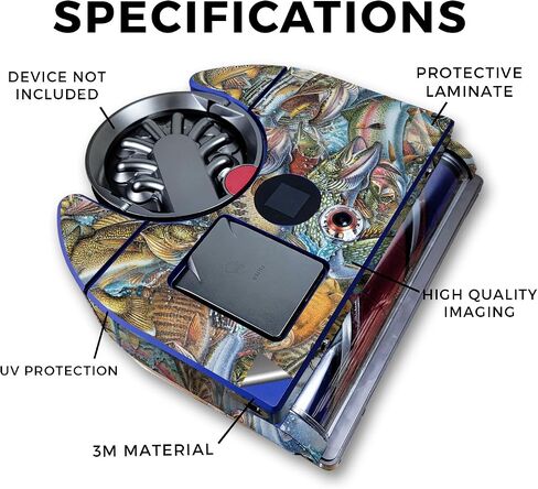 Skin Compatible with Dyson 360 Vis Nav - Mixtape - Premium 3M Vinyl Protective Wrap Decal Cover - Easy to Apply | Crafted in The USA by MightySkins in Saudi Arabia