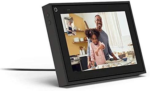 Facebook Portal Mini Smart Video Calling 8 بوصة شاشة تعمل باللمس مع Alexa، أسود (متجدد) in Saudi Arabia
