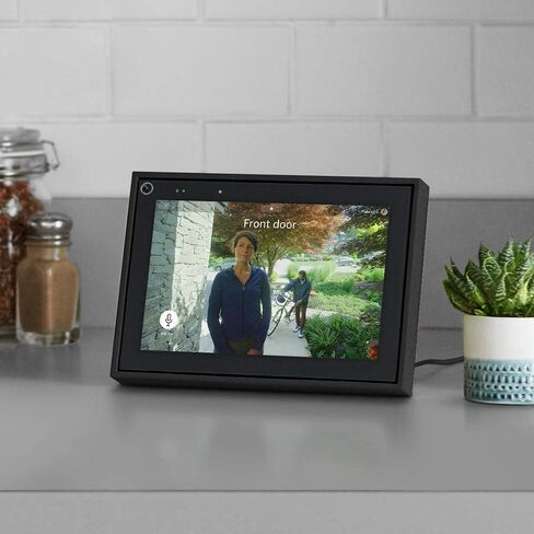 Facebook Portal Mini Smart Video Calling 8 بوصة شاشة تعمل باللمس مع Alexa، أسود (متجدد) in Saudi Arabia