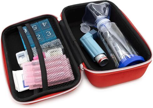 e-Pill Asthma Inhaler Medicine Travel Case - Does Not Include Inhaler in Saudi Arabia
