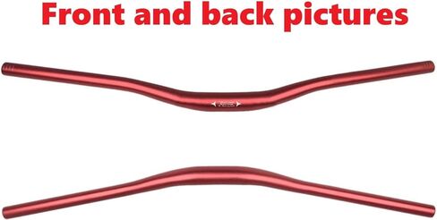 Mountain Bike Riser Handlebar, Aluminum Alloy MTB Handlebar, 31.8mm Diameter, 720mm Wide Bicycle Bar (25° Riser 720mm) in Kuwait