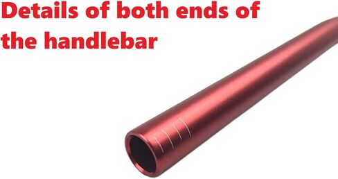 Mountain Bike Riser Handlebar, Aluminum Alloy MTB Handlebar, 31.8mm Diameter, 720mm Wide Bicycle Bar (25° Riser 720mm) in Kuwait