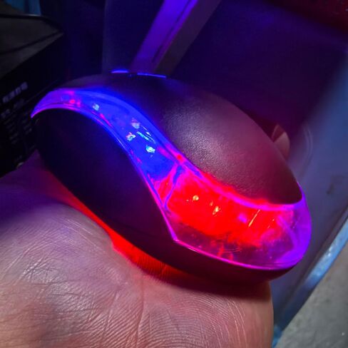 2PCS Mini Optical Wired Mouse Game Mouse USB LED Ergonomic Design Mice for PC/Laptop/Notebook in Saudi Arabia