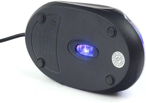 2PCS Mini Optical Wired Mouse Game Mouse USB LED Ergonomic Design Mice for PC/Laptop/Notebook in Saudi Arabia