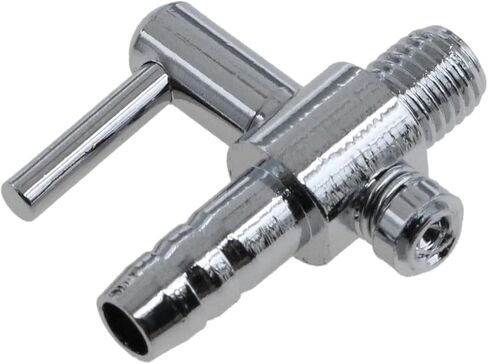 6 PCS Aquarium Metal Gang Valves One Way Air Flow Tubes Aquarium Fish Tank Air Flow Control Lever Pump Single Way Valve for Air Pump Fish Tank Air System in Kuwait