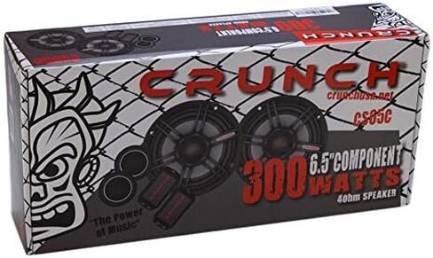 Crunch CS65C CS Series 6.5" 300-Watt 2-Way Component Speaker System in Saudi Arabia