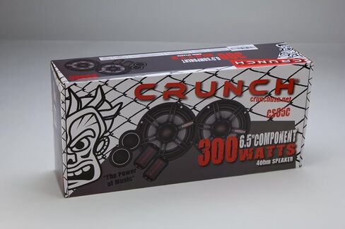 Crunch CS65C CS Series 6.5" 300-Watt 2-Way Component Speaker System in Saudi Arabia