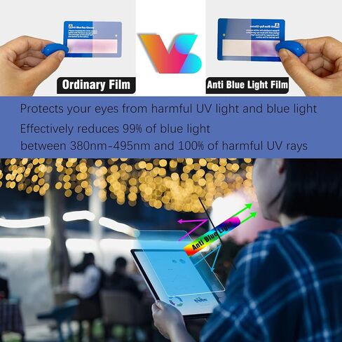 KEANBOLL 2-Pack Anti Blue Light Screen Protector for Samsung Galaxy Tab A9 (8.7 inch,SM-X110 / SM-115),Matte Anti Glare Anti Fingerprint Film in Saudi Arabia