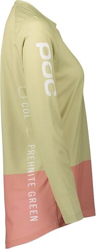 POC, Women's MTB Pure LS Jersey, Propylene Red/Agate Red in Saudi Arabia