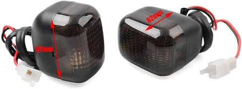 Newsmarts Rear Turn Signal Light Indicator Lamp Blinker Plastics Amber For YAMAHA ZUMA 50/50F/50X/50FX 12-19 BWS 125 09-23 Motorbike in Saudi Arabia
