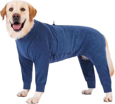 Full Body Dog Winter Coat Fleece Dog Sweater Warm Dog Pajamas for Large Medium Dogs Jacket Winter Dog Costume Stretchy Dog Sweatshirt Dog Fleece Onesie Warm Dog Clothes Christmas Jumpsuit in Saudi Arabia