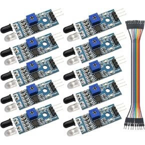 10Pcs IR Sensor Infrared Sensing Sweep Proximity Sensor Module for Arduino Smart Car Robot