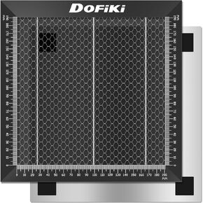 Honeycomb Laser Bed 400mm x 400mm Steel Honeycomb Cutting Mat for Laser Engraver Cutter Tray, Honeycomb Working Size 15.7" x 15.7"