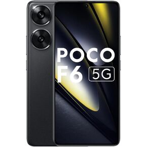 Xiaomi Poco F6 5G 512GB + 12GB Global Version Unlocked 6.67" 120Hz 50Mp Triple Camera (for Tmobile Mint Tello & Global) (Black)