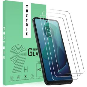 [3 Pack] Tempered Glass Screen Protector Compatible with Motorola Moto G 5G 2024 with 9H HD Clear Transparent Ultra thin Protective Glass Film