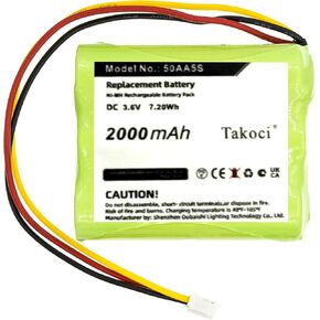2000mAh Replacement Battery for Toniebox Tonie Box fits Part Number 50AA5S
