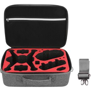 Drone Carrying Case Storage Bag Travel Handbag for DJI FPV Drone, Gray, Red, Boxwizard7bo3kegs9c-11