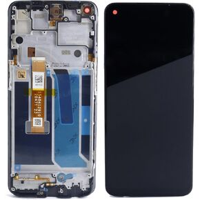 for OnePlus Nord N10 5G Screen Replacement Frame N10 BE2028 BE2026 BE2025 BE2029 LCD Display Touch Screen Digitizer Assembly with Frame Black Replacement 6.5“