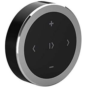 Wireless Bluetooth Media Remote Button, Selfie Control for iPhone or Android with Mount, 3M Sticker Apply to Driving, Cycling, Steering Wheel Control Button