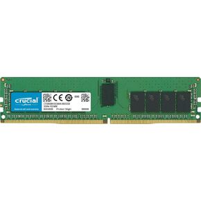 Crucial CT16G4RFD8266 16Gb Ddr4-2666 Rdimm, 16 Gb (1 X 16 Gb), Ddr4 Sdram, 2666 Mhz Ddr4-2666/Pc4-21300, 1.20 V, Ecc, Registered, 288-Pin, Dimm