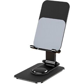 Dual Folding Cell Phone Stand, Fully Adjustable Foldable Desktop Phone Holder Cradle Dock Compatible with Phone 15 14 13 12 11 Pro Xs Xs Max Xr X 8, Nintendo Switch, All Phones