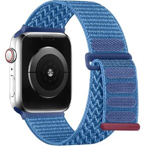 Nylon Solo Loop Band Compatible with Apple Watch Band 38mm 40mm 41mm 42mm 44mm 45mm 46mm 49mm for Women Men,Braided Adjustable Breathable Straps for iWatch Series 10/9/8/7/6/5/4/3/2/1/SE/Ultra in Kuwait