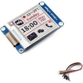 Tri-Color 1.54 Inch E-Ink Display Module Three-Color Resolution 200x200 3.3v E-Paper Electronic Screen Panel with Embedded Controller SPI Interface Support for Raspberry Pi/STM32/Nucleo/Jetson Nano