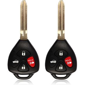 2 Keylessbest Replacement for 2017 2018 2019 2020 Toyota Camry Subaru BRZ Scion FR-s Key Fob Remote Control HYQ12BBY 4 Buttons 314MHz