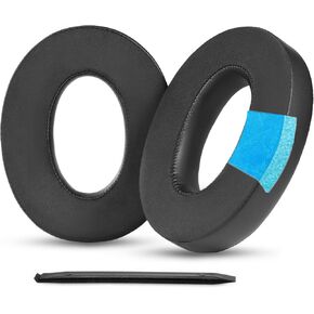 Cooling Gel Earpads Compatible with Sennheiser HD650, HD660 S, HD6XX, HD 660S2, HD600, HD58X, HD580, HD565, HD545, HD535 Headset Cushions with ice Silk Fabric High Density Noise Memory Foam
