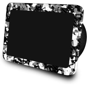 Carbon Fiber Skin Compatible with Amazon Echo Show 8 (3rd Gen, 2023) - Black Modern Camo - Premium 3M Vinyl Protective Wrap Decal Cover - Easy to Apply | Crafted in The USA by MightySkins
