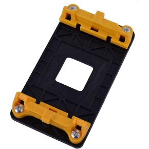 uxcell Plastic Stand Holder BaseAM2 AM2+ AM3 AM3+ FM1 FM2 Socket AMD Fan Bracket Stand Base Yellow