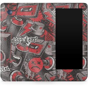 Tablet Skin Compatible with Kobo Clara 2E (2022) - Yellow Hip Hop - Premium 3M Vinyl Protective Wrap Decal Cover - Easy to Apply | Crafted in The USA by MightySkins