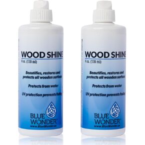 Blue Wonder Wood Shine, Shotgun and Gun Wood Cleaner, Beautifies, Restores and Protects All Wooden Surfaces, Provides Protection for Stocks, Fore-Ends, Grips Handguards and More (2-4 Oz Tubes)