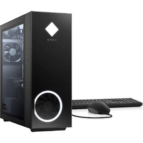 HP OMEN 30L Gaming Desktop Gamer Tower PC AMD 8-Core Ryzen 7 5800X Up to 4.7 GHz Beats 10th i7-10700F GeForce RTX 3070 Ti (32GB DDR4 RAM | 1TB PCIe SSD | 1TB HDD) VR Ready 750W PSU Liquid Cooling W11P