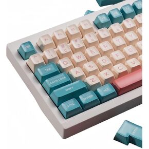 PBT Keycaps - Candy Keycap Set Double Shot PBT Keycaps RSA Profile 160 Keys Custom Keycaps Set for Mechanical Keyboard Keycaps