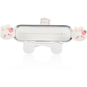 SEWACC Rabbit Stand Smart Phone Car Phone Stand Phone Holder for Car Vent Air Outlet Car Phone Holder Cellphone Car Holder Rabbit Design Phone Car Holder Stand Cute Cell Phone Holder Car