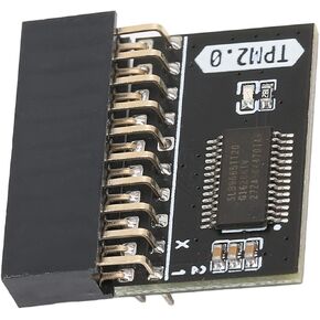 Standalone Crypto Processor for PC, TPM 2.0 Encryption Security Module with 20Pin, Compatible with DDR4 Memory Module, TPM 2.0 for