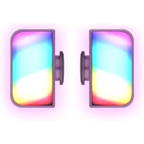 Cell Phone Fill Light, Rechargeable Selfie Fill Light, Portable Selfie Phone Light with 3 Adjustable Light Modes, Video Conference Light for Smart Phone Photography, Camera Video, Girl Makes up(White)