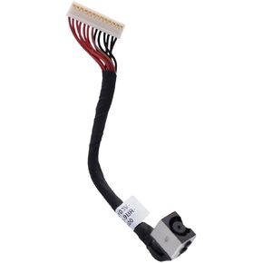 Deal4GO DC-in Power Jack Cable Power Adapter Port 5Y03V 05Y03V Replacement for Dell G7 17 7700 P46E 2020, Black