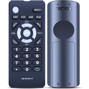 Replacement NS-RC4NA-17 NSRC4NA17 Remote Control for Insignia LCD TV NS-24D310NA17 NS-24D510NA17 NS-32D310NA17 NS-32D311NA17 NS-39D310NA17 NS-40D510NA17 NS-24D510MX17 NS-32D310MX17 NS-40D510MX17