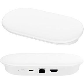 LEFXMOPHY Box Cover for Google TV Streamer 4K 2024 Silicone Case Black Sleeve
