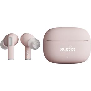 Sudio A1 Pro Wireless Earbuds, Bluetooth Earbuds 5.3, Noise Cancelling Earbuds, Waterproof Earbuds, Touch Control, Wireless Earphones with Charging Case, Perfect for Premium Sound Quality(Black)