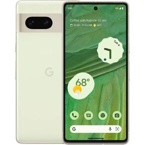 Google Pixel 7 5G 128GB 8GB RAM 24-Hour Battery Factory Unlocked for GSM Carriers Global Version - Lemongrass (Renewed)