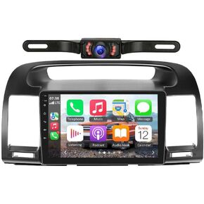 ستيريو سيارة Android 13.0 Double Din لسيارة Toyota Camry 2000-2006 شاشة لمس عالية الدقة 9 بوصة مع نظام ملاحة GPS CarPlay Android Auto Bluetooth راديو FM RDS WiFi Mirror-Link 2G+32G in Kuwait