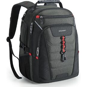 BAGSMART Slim Business Laptop Backpack with USB Charging, Water-Resistant for 15.6 Inch Notebook