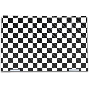 Carbon Fiber Laptop Skin Compatible with HP Envy x360 15.6" (2023) - Check - Premium 3M Vinyl Protective Wrap Decal Cover - Easy to Apply | Crafted in The USA by MightySkins