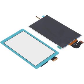 Switch Lite LCD Replacement Screen for Switch Lite Glass Abs Replacement LCD Display Screen for Switch Lite Replacement LCD Display Panel Repair Parts for Switch Lite (Blue)